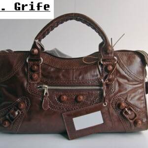 Bolsa Couro Balenciaga Motorcycle DKCOFI8