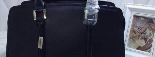 Bolsa Couro Burberry
