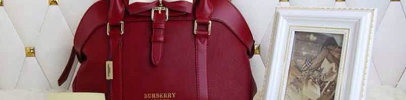 Bolsa Couro Burberry