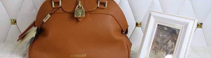 Bolsa Couro Burberry