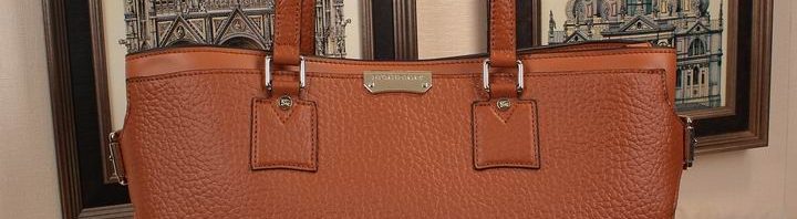 Bolsa Couro Burberry