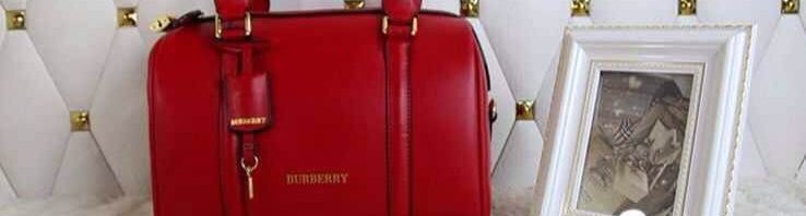 Bolsa Couro Burberry