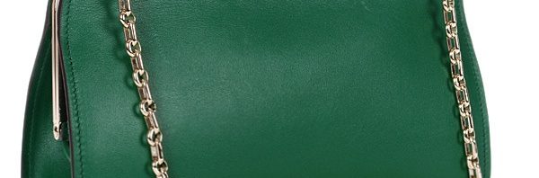 Bolsa Couro Bvlgari