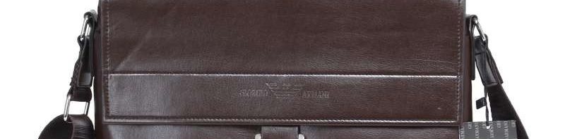 Bolsa Couro Giorgio Armani