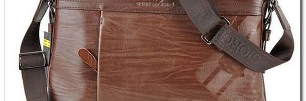 Bolsa Couro Giorgio Armani