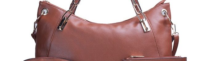 Bolsa Couro Michael Kors + 2 Carteiras