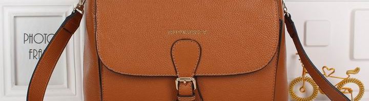 Bolsa Couro Saddie Burberry