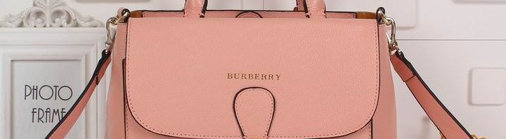 Bolsa Couro Saddie Burberry