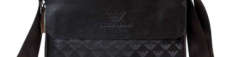 Bolsa Tiracolo Couro Armani