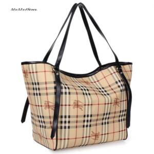 Bolsa Tote em Couro Burberry