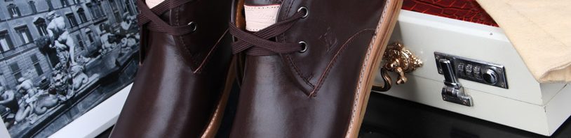 Bota de Couro Louis Vuitton