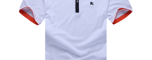 Burberry Camisa Polo Branca Burberry