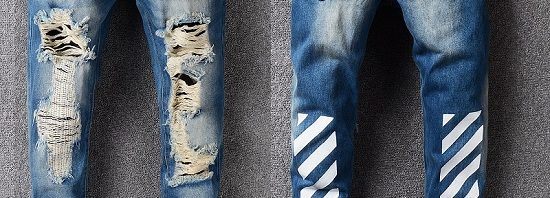 Calça Jeans Off White