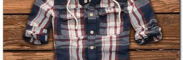 Camisa Manga Longa Capuz Abercrombie&Fitch