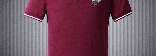 Camisa Polo Bordada Abelha Dolce&Gabbana