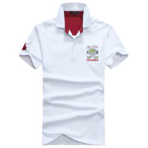Camisa Polo Branca DSquared2