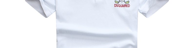 Camisa Polo Branca DSquared2