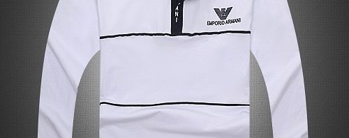 Camisa Polo Manga Longa Armani