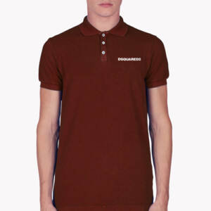 Camisa Polo Marrom DSquared2