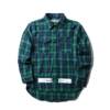 Camisa manga longa xadrez Off White