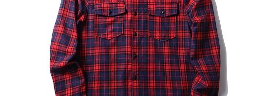 Camisa manga longa xadrez Off White