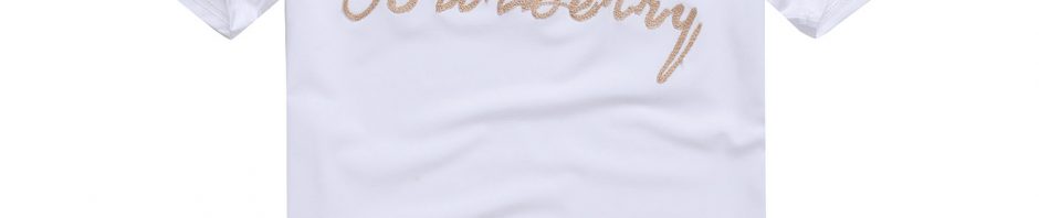 Camiseta Branca Burberry
