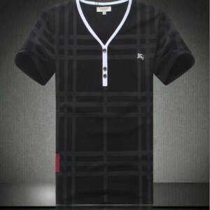 Camiseta Gola V Burberry