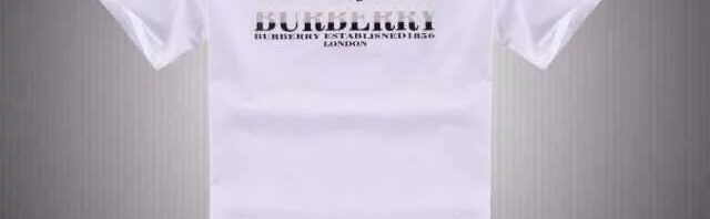Camiseta Burberry Masc. Branca