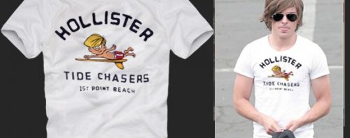 Camiseta Hollister