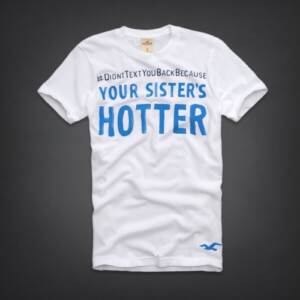 Camiseta Hollister