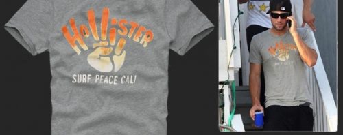 Camiseta Hollister
