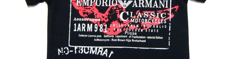 Camiseta Infantil Emporio Armani