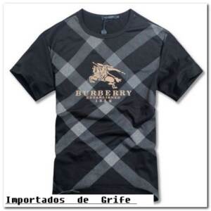 Camiseta Listrada Burberry
