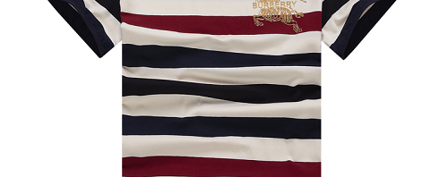 Camiseta Listrada Burberry