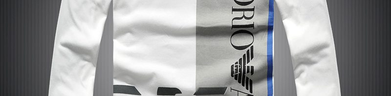 Camiseta Manga Longa Armani