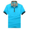 Camiseta Polo Azul Burberry