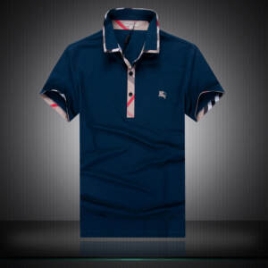 Camiseta Polo Azul Burberry