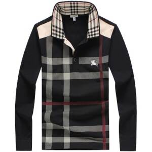 Camiseta Polo Manga Longa Burberry