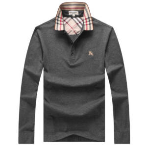 Camiseta Polo Manga Longa Burberry