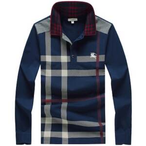Camiseta Polo Manga Longa Burberry