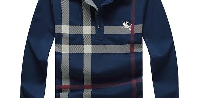 Camiseta Polo Manga Longa Burberry