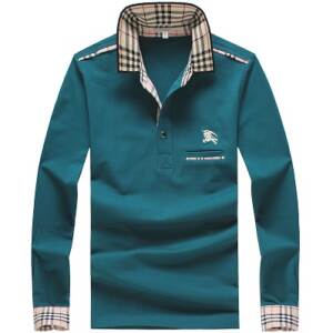 Camiseta Polo Manga Longa Burberry