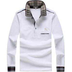 Camiseta Polo Manga Longa Burberry