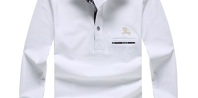 Camiseta Polo Manga Longa Burberry