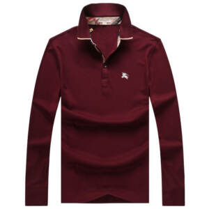 Camiseta Polo Manga Longa Burberry