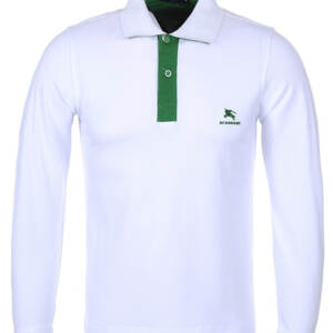 Camiseta Polo Manga Longa Burberry