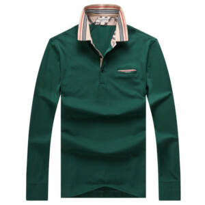 Camiseta Polo Manga Longa Burberry