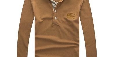 Camiseta Polo Manga Longa Burberry