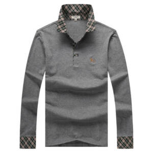 Camiseta Polo Manga Longa Burberry