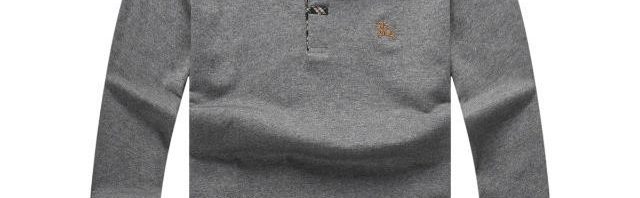 Camiseta Polo Manga Longa Burberry
